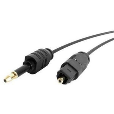 EZGENERATION Toslink to Miniplug Digital Audio Cable 10ft 1 x Toslink  1 x 3.5mm Cable EZ79036